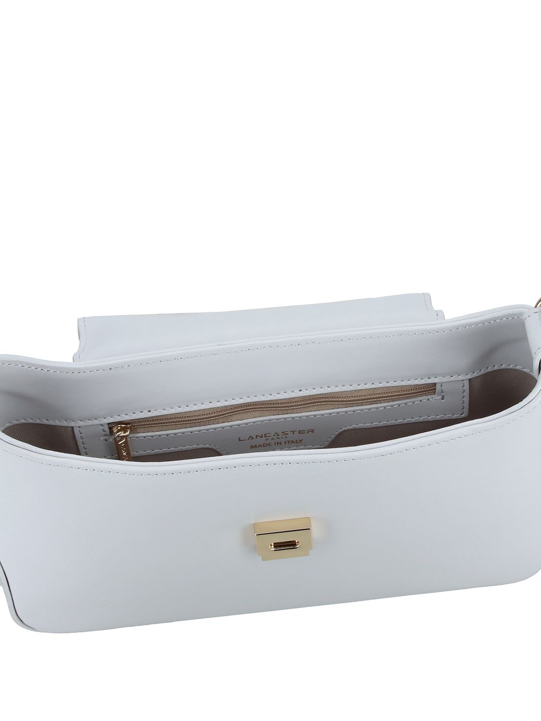 Lancaster Suave Evenly Borsa a spalla M Vera Pelle 26.5 cm