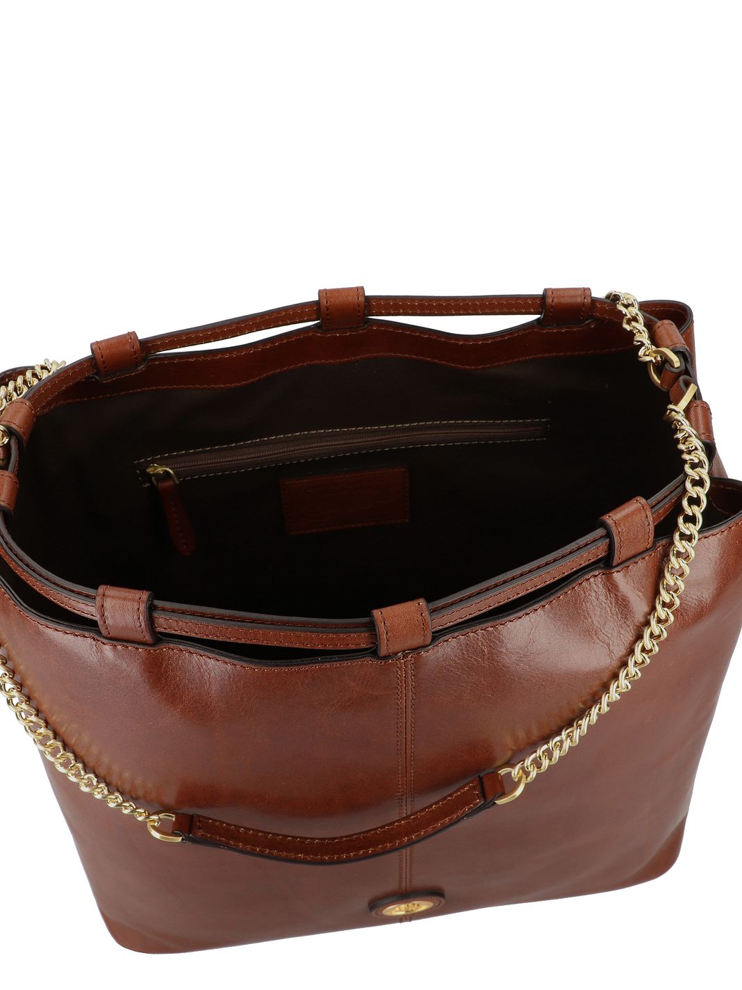 The Bridge Stodo Borsa a sacco Vera Pelle 34 cm The Bridge Stodo Borsa a sacco Vera Pelle 34 cm