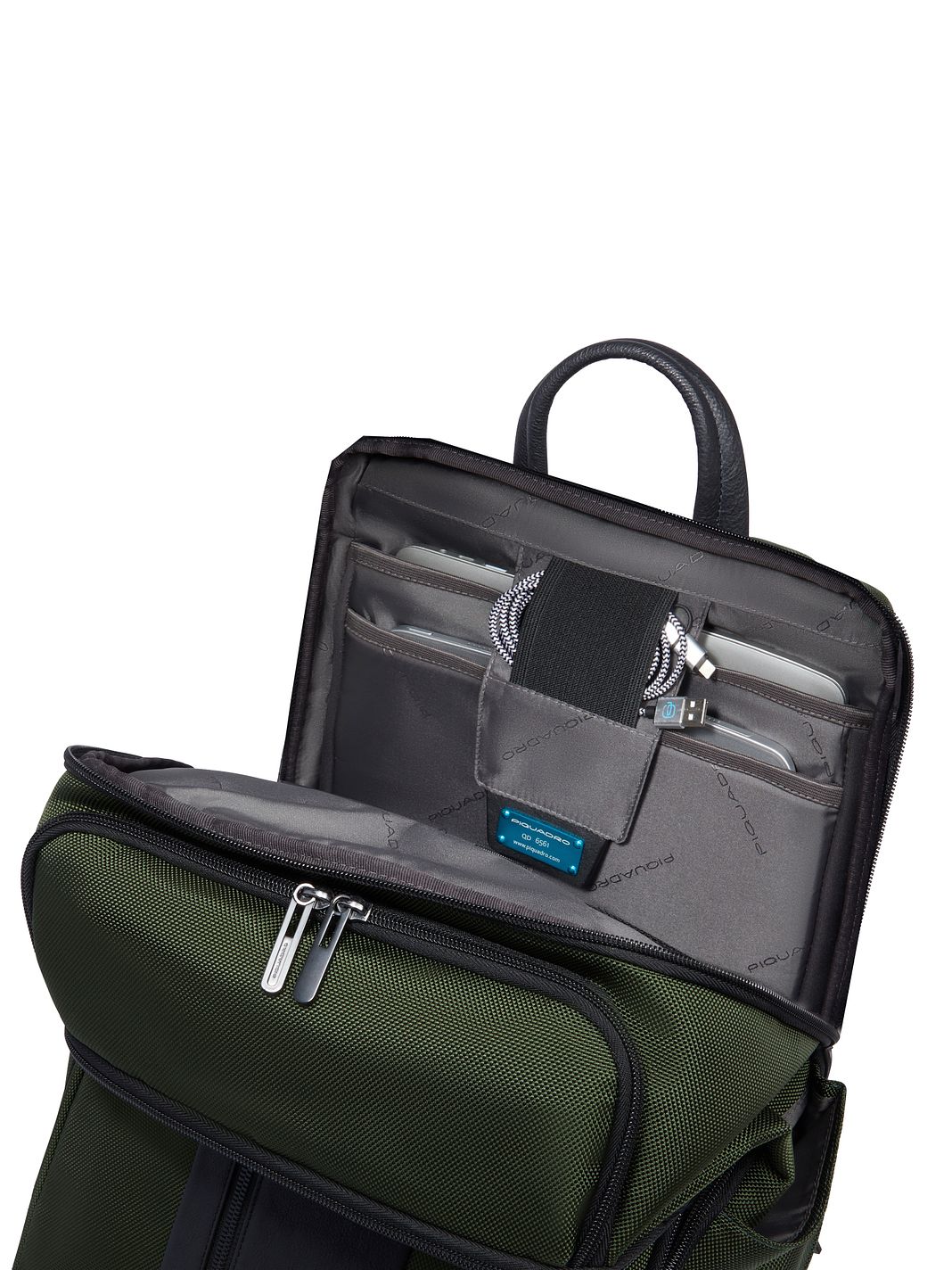 Piquadro Brief Zaino da lavoro Vera Pelle 43 cm Vano porta PC Piquadro Brief Zaino da lavoro Vera Pelle 43 cm Vano porta PC
