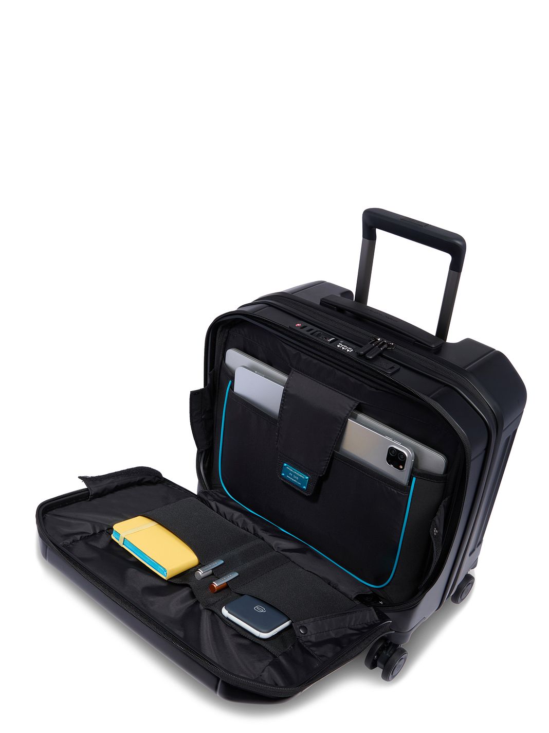 Piquadro PQ Light 4 ruote Trolley pilota 45 cm Vano porta PC Piquadro PQ Light 4 ruote Trolley pilota 45 cm Vano porta PC