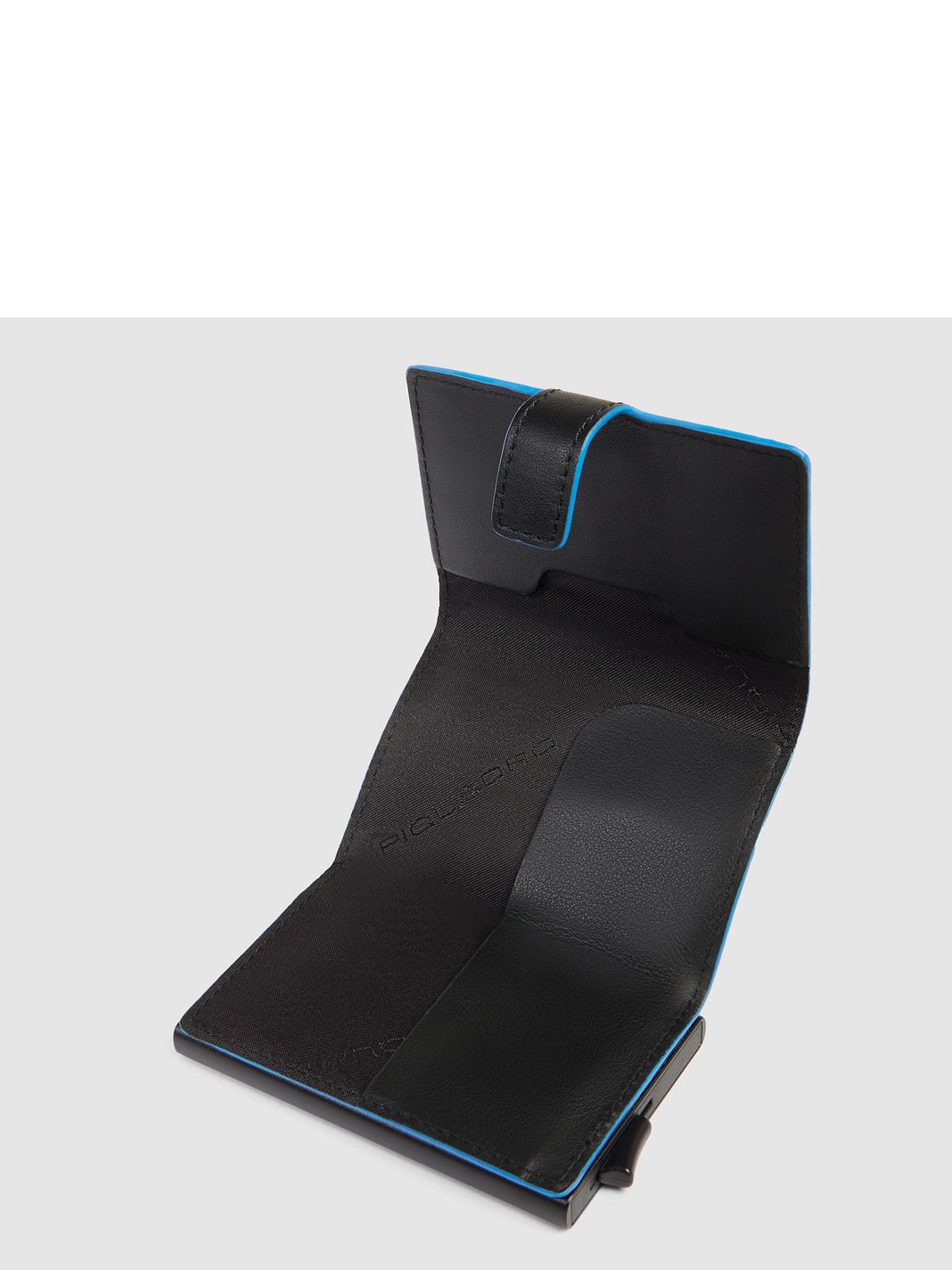 Piquadro Atlas Custodia per carta di credito Protezione RFID Vera Pelle 10 cm Piquadro Atlas Custodia per carta di credito Protezione RFID Vera Pelle 10 cm
