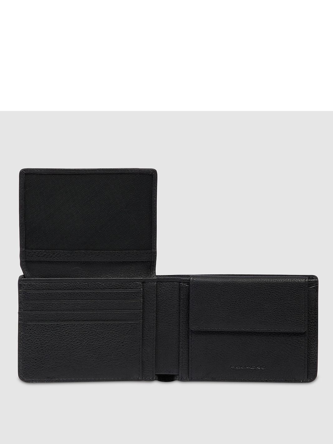 Piquadro Cronus Portafoglio Protezione RFID Vera Pelle 12.5 cm Piquadro Cronus Portafoglio Protezione RFID Vera Pelle 12.5 cm
