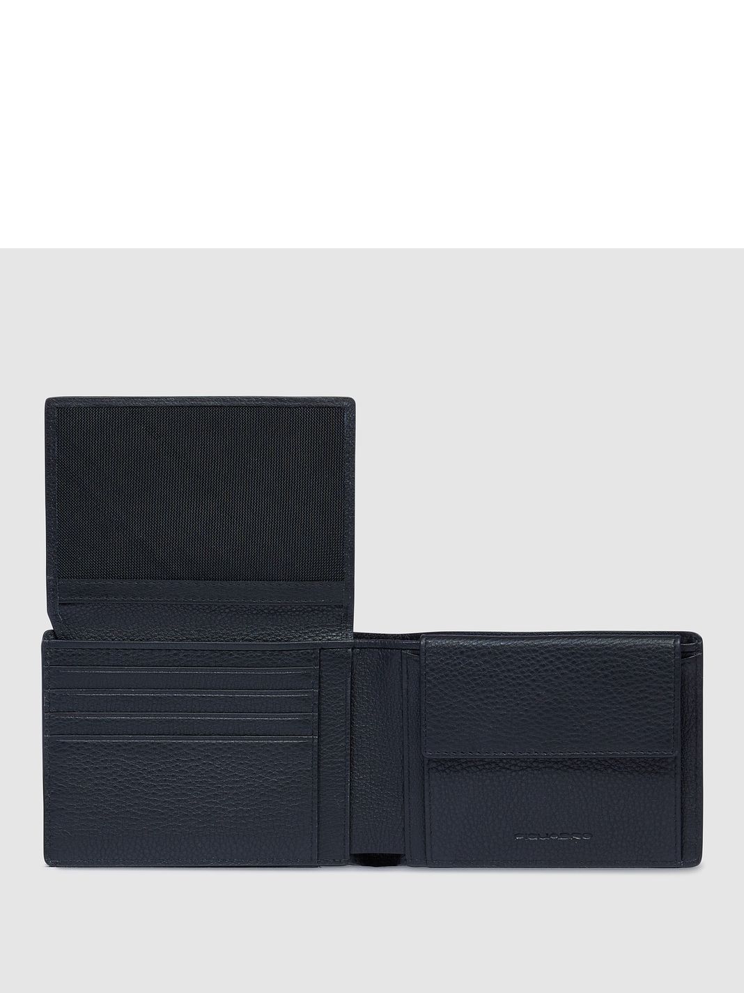Piquadro Than Portafoglio Protezione RFID Vera Pelle 12.5 cm Piquadro Than Portafoglio Protezione RFID Vera Pelle 12.5 cm