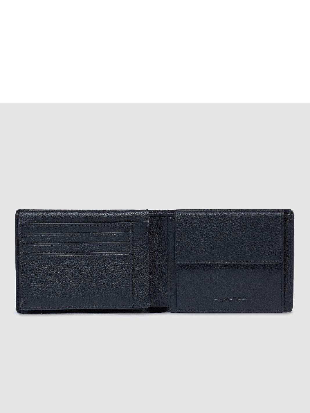 Piquadro Than Portafoglio Protezione RFID Vera Pelle 12.5 cm Piquadro Than Portafoglio Protezione RFID Vera Pelle 12.5 cm