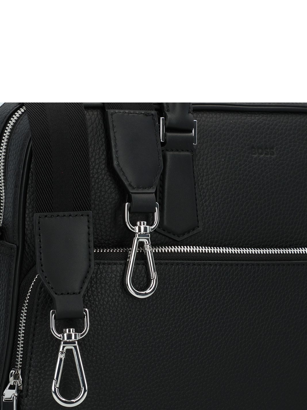 Boss New Crosstown Valigetta Vera Pelle 38 cm Vano porta PC Boss New Crosstown Valigetta Vera Pelle 38 cm Vano porta PC