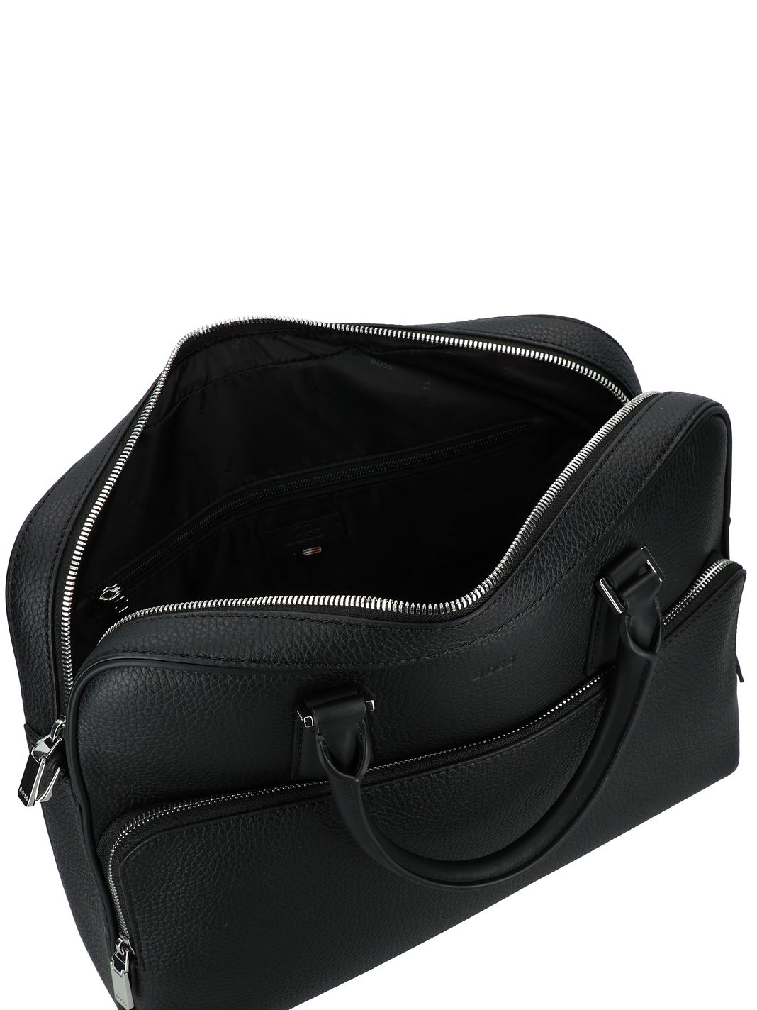 Boss New Crosstown Valigetta Vera Pelle 38 cm Vano porta PC Boss New Crosstown Valigetta Vera Pelle 38 cm Vano porta PC