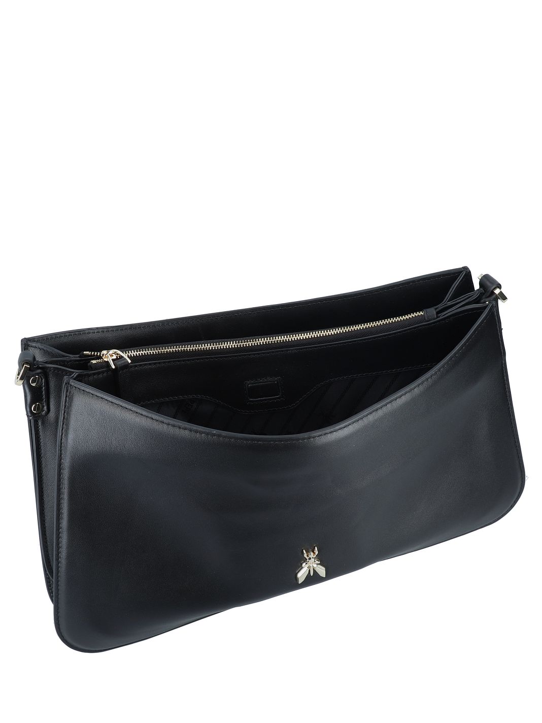 Patrizia Pepe Tris Borsa a tracolla Vera Pelle 37 cm Patrizia Pepe Tris Borsa a tracolla Vera Pelle 37 cm