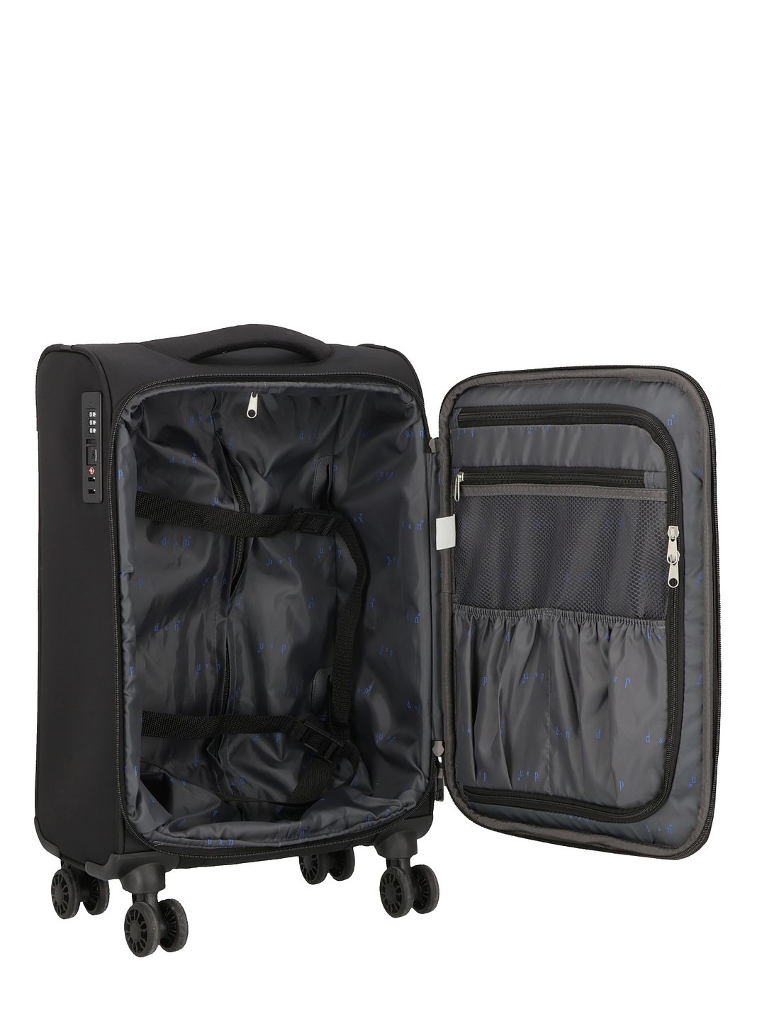d & n Travel Line 9504 4 ruote Trolley cabina S 55 cm d & n Travel Line 9504 4 ruote Trolley cabina S 55 cm