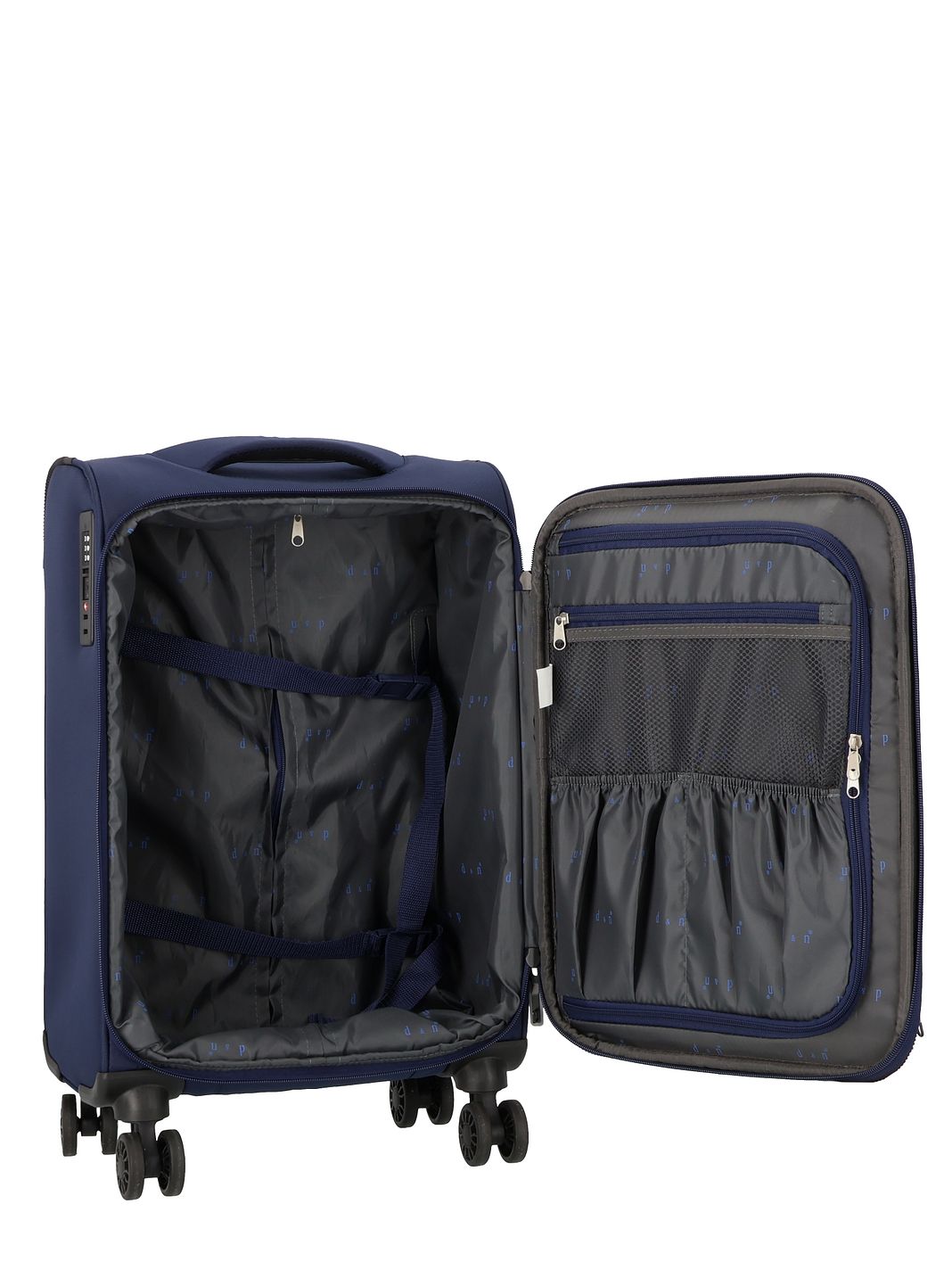 d & n Travel Line 9504 4 ruote Trolley cabina S 55 cm