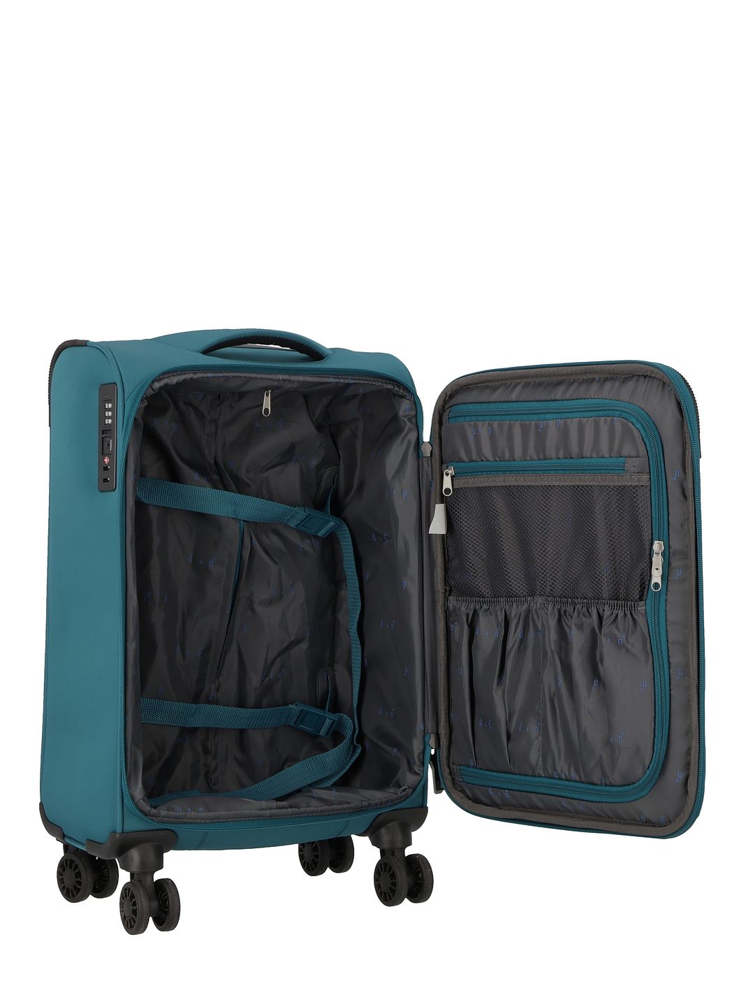 d & n Travel Line 9504 4 ruote Trolley cabina S 55 cm