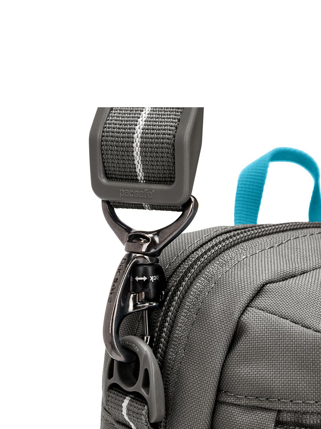 Pacsafe Brašna přes rameno proti krádeži GO Festival RFID 17 cm Pacsafe Brašna přes rameno proti krádeži GO Festival RFID 17 cm