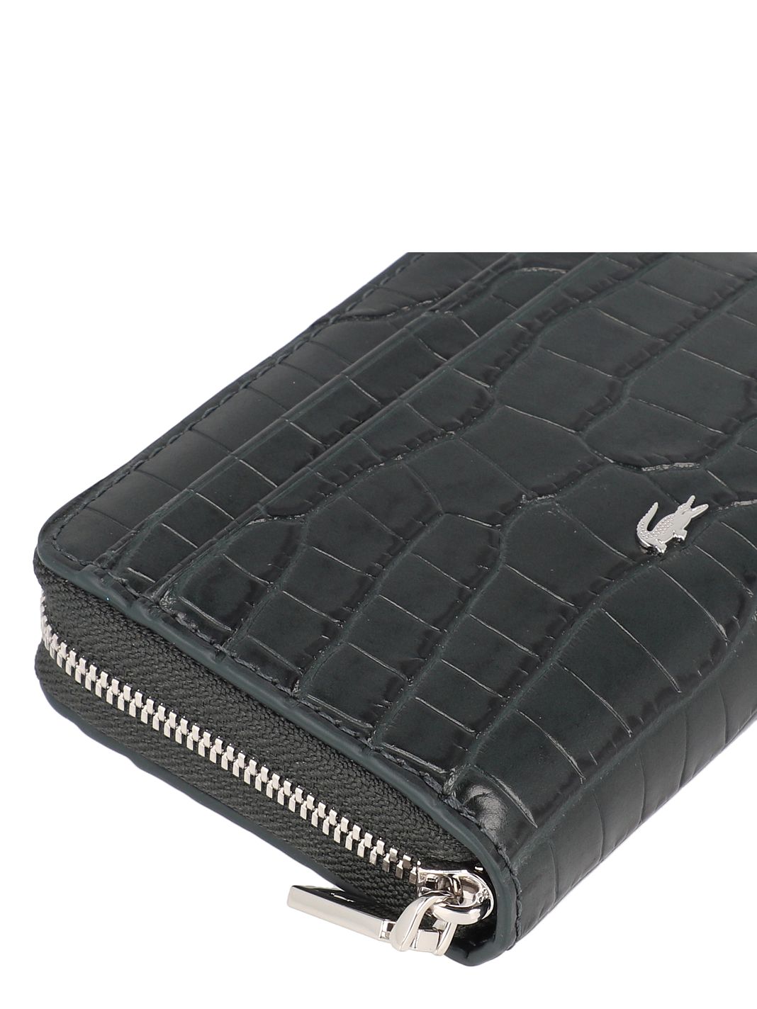 Lacoste Chantaco Classics Portafoglio Protezione RFID Vera Pelle 12 cm Lacoste Chantaco Classics Portafoglio Protezione RFID Vera Pelle 12 cm