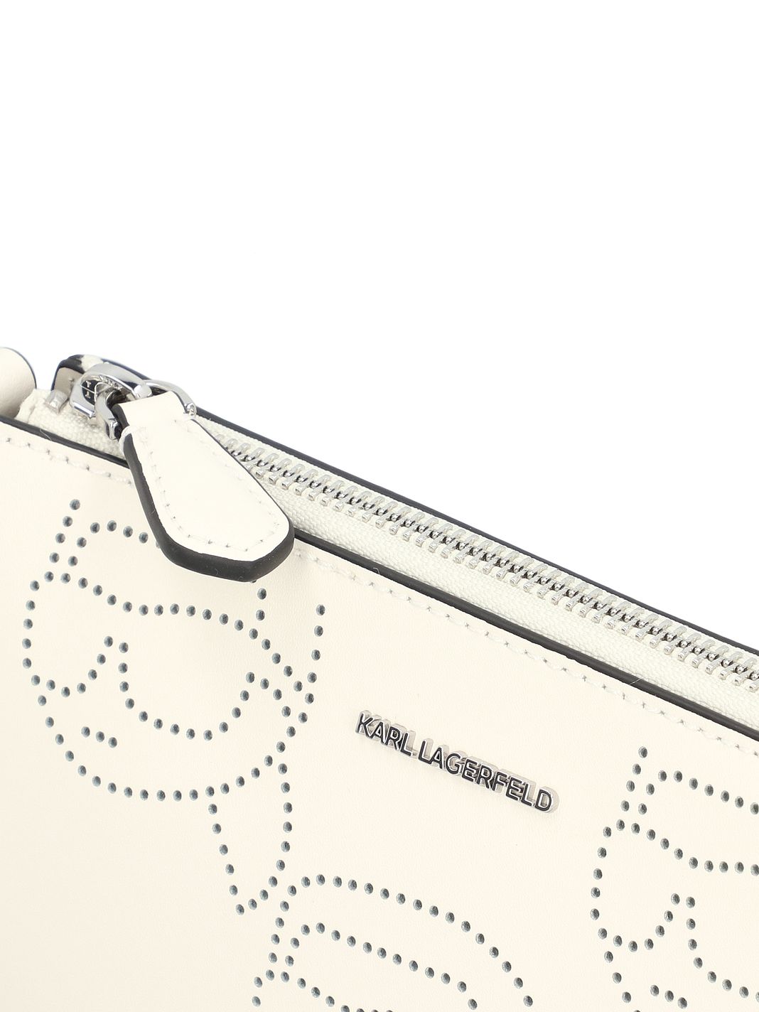 Karl Lagerfeld Ikon Borsa a tracolla Vera Pelle 21 cm Karl Lagerfeld Ikon Borsa a tracolla Vera Pelle 21 cm