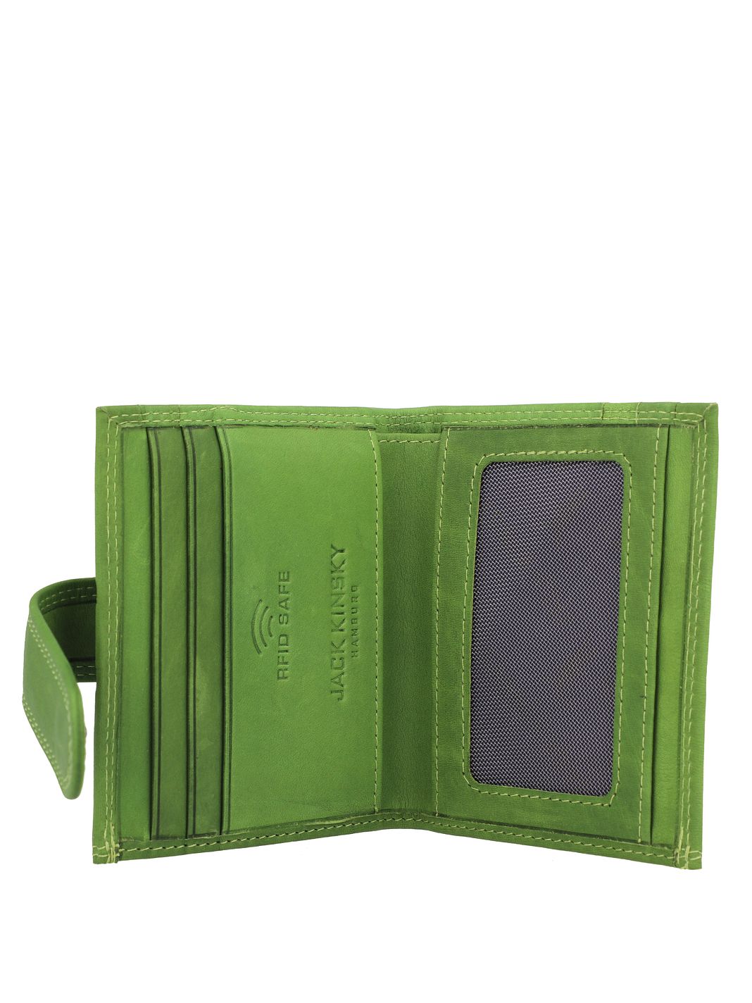 Jack Kinsky Aruba Portafoglio Protezione RFID Vera Pelle 10 cm Jack Kinsky Aruba Portafoglio Protezione RFID Vera Pelle 10 cm