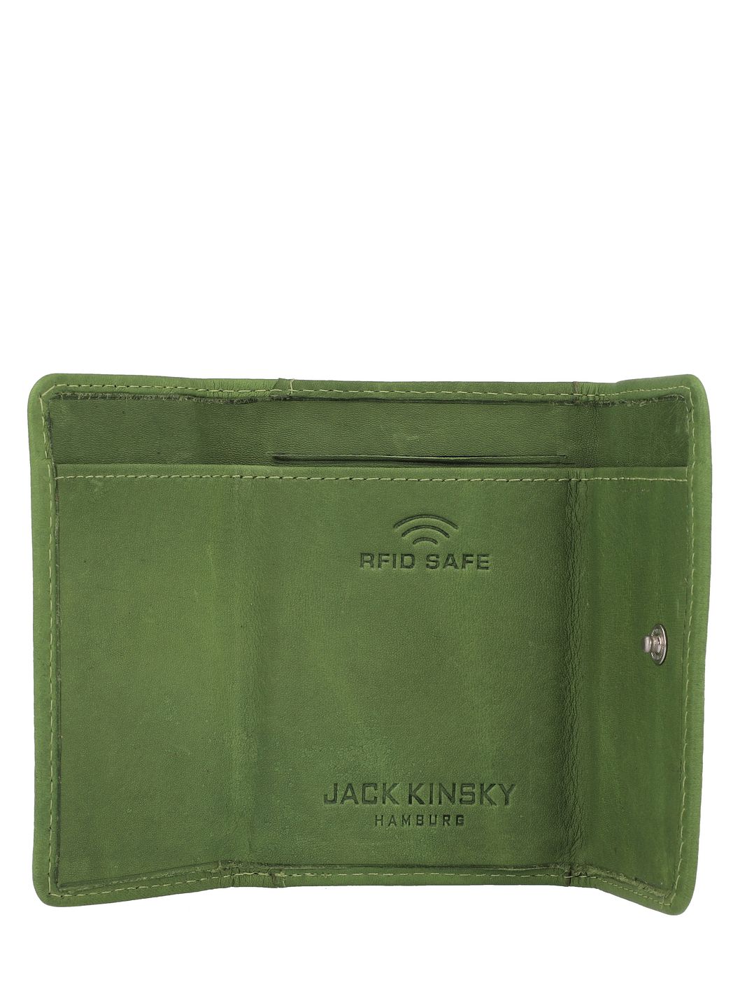 Jack Kinsky Aruba Portafoglio Protezione RFID Vera Pelle 9.5 cm Jack Kinsky Aruba Portafoglio Protezione RFID Vera Pelle 9.5 cm