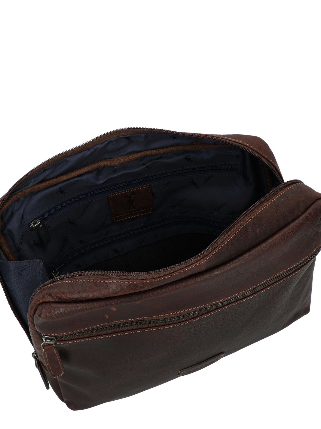 Jack Kinsky Porto Borsa a tracolla Vera Pelle 33 cm Jack Kinsky Porto Borsa a tracolla Vera Pelle 33 cm