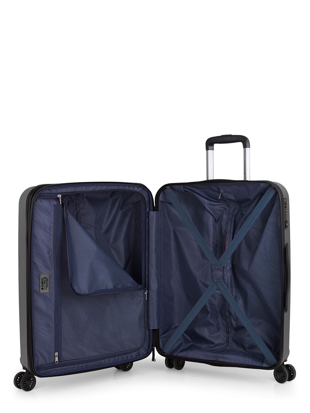 Gabol Montreal 4 ruote Set di valigie 3 pezzi espandibile