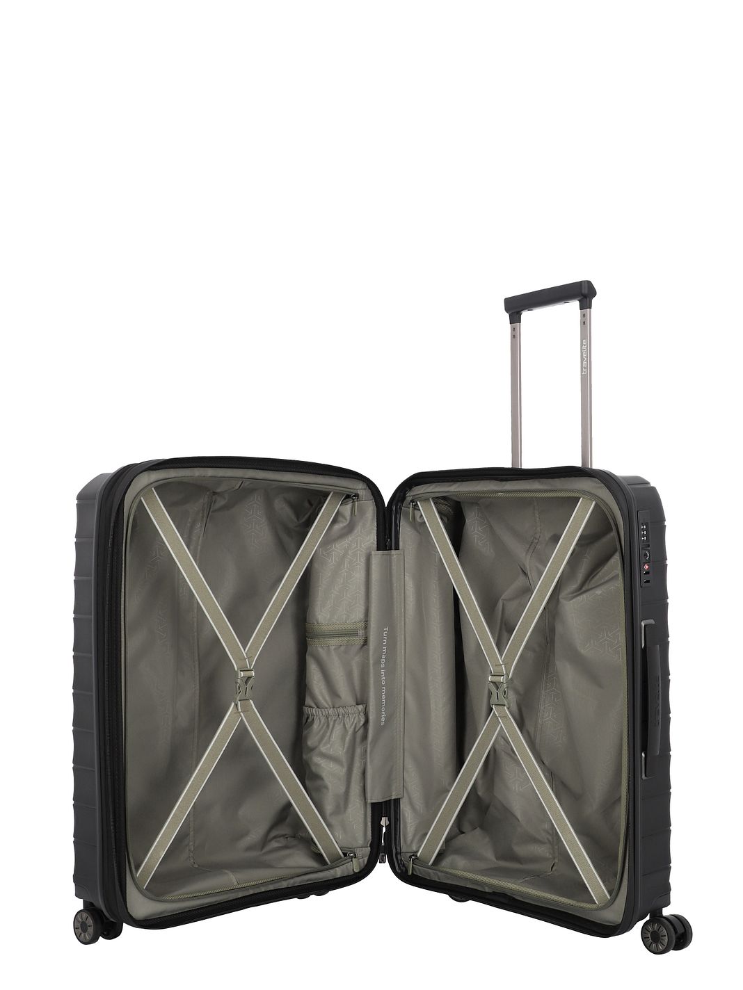 Travelite Mooby 4 ruote Set di valigie 3 pezzi espandibile