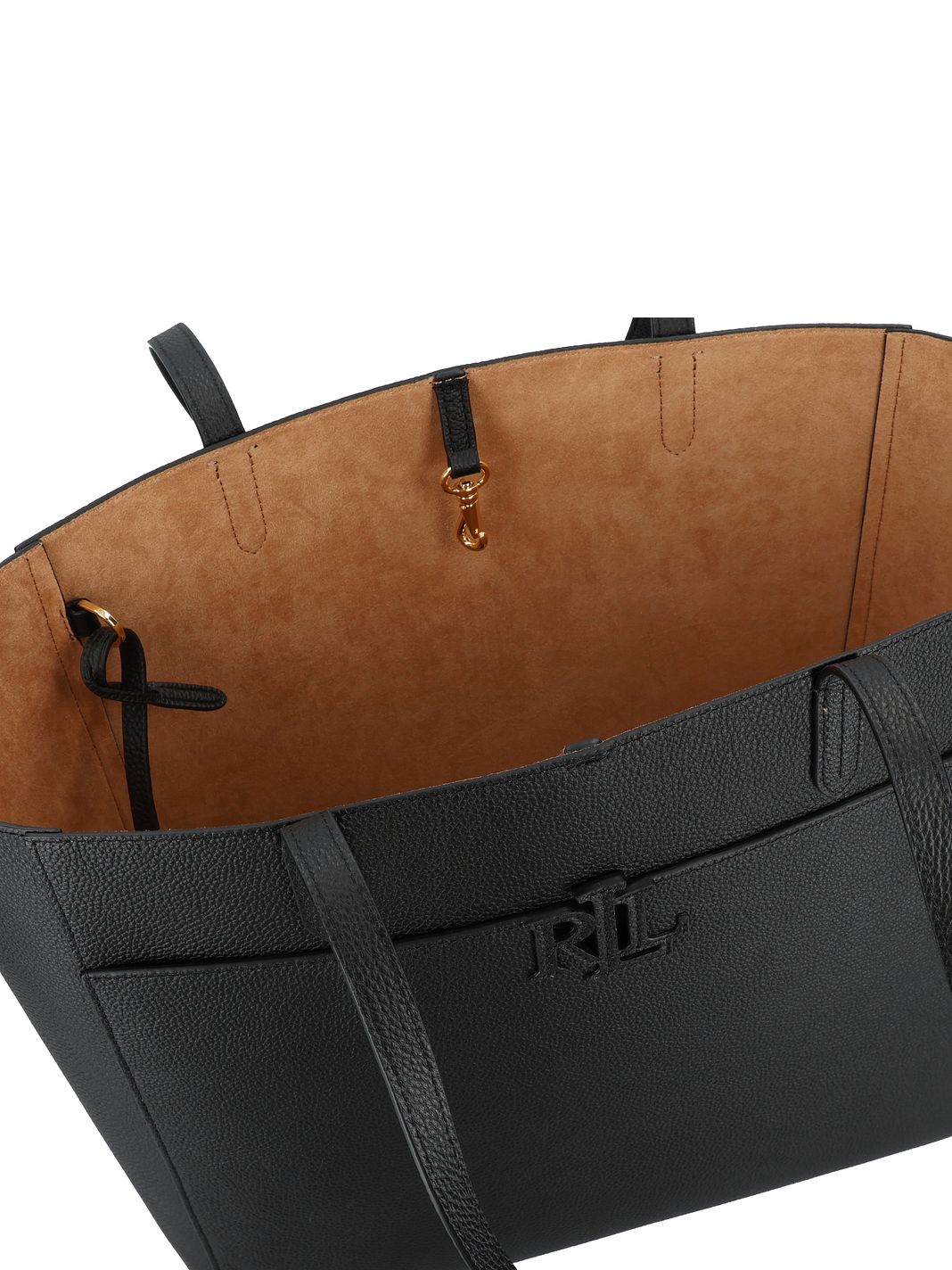 Lauren Ralph Lauren Cameryn Borsa shopper Vera Pelle 43 cm Lauren Ralph Lauren Cameryn Borsa shopper Vera Pelle 43 cm