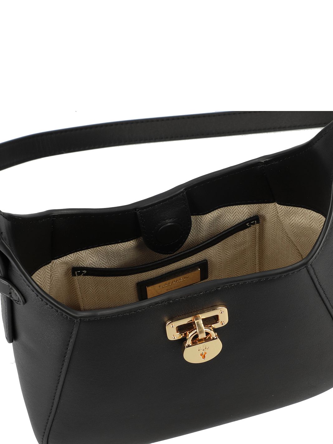 Lauren Ralph Lauren Tanner Mini Borsa Borsa a tracolla Vera Pelle 16 cm Lauren Ralph Lauren Tanner Mini Borsa Borsa a tracolla Vera Pelle 16 cm