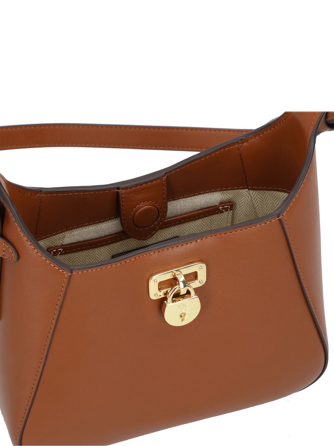Lauren Ralph Lauren Tanner Mini Borsa Borsa a tracolla Vera Pelle 16 cm Lauren Ralph Lauren Tanner Mini Borsa Borsa a tracolla Vera Pelle 16 cm