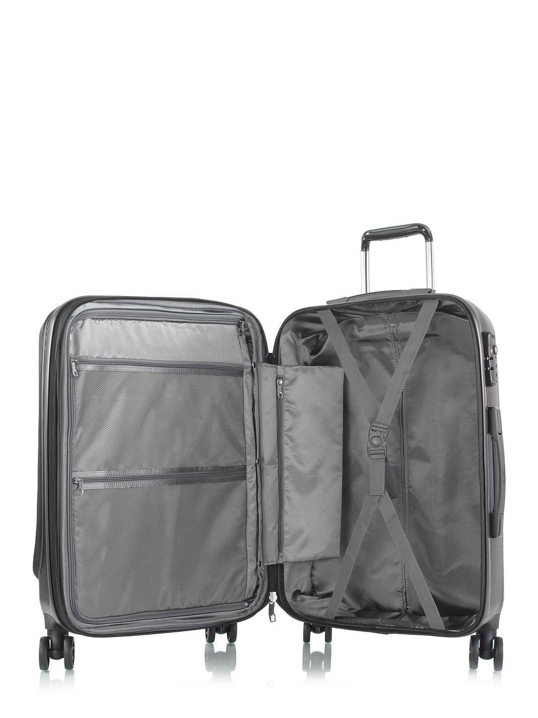 Heys Vantage 4 ruote Set di valigie 3 pezzi espandibile Heys Vantage 4 ruote Set di valigie 3 pezzi espandibile