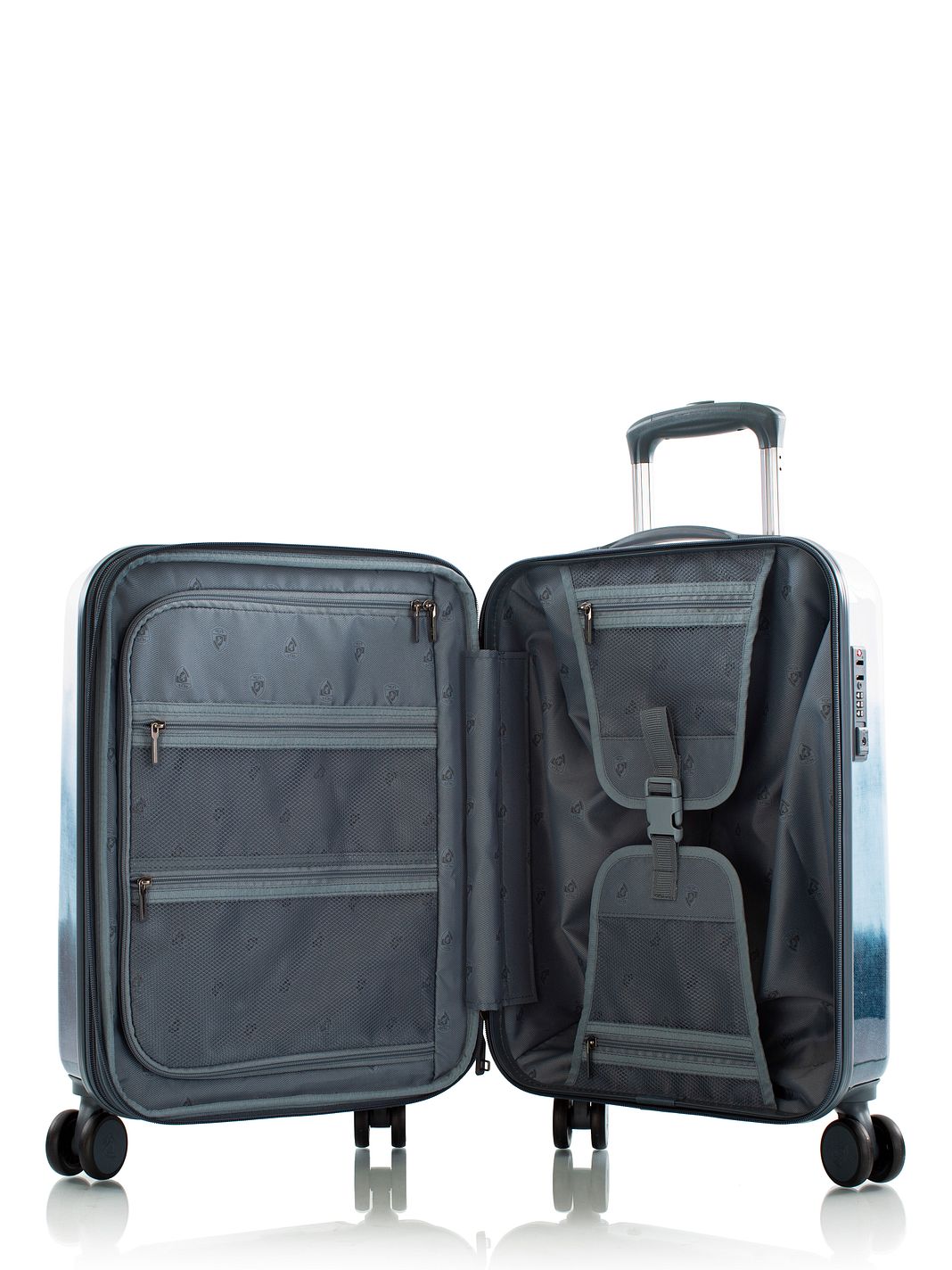 Heys Black Camo 4 ruote Trolley cabina S 53 cm espandibile Heys Black Camo 4 ruote Trolley cabina S 53 cm espandibile