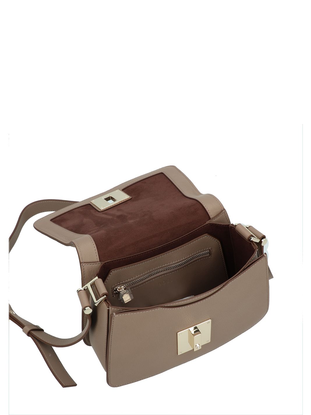 Boss Ariell Borsa a tracolla Vera Pelle 23 cm Boss Ariell Borsa a tracolla Vera Pelle 23 cm