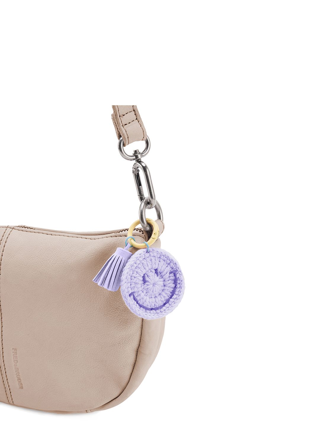 FredsBruder Take A Smile Borsa a tracolla Vera Pelle 24 cm FredsBruder Take A Smile Borsa a tracolla Vera Pelle 24 cm