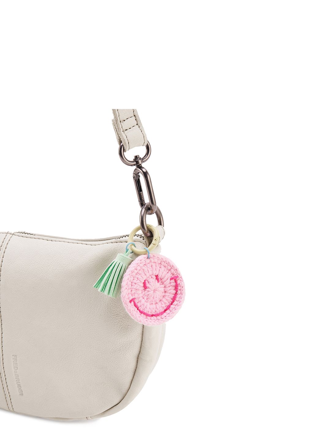 FredsBruder Take A Smile Borsa a tracolla Vera Pelle 24 cm FredsBruder Take A Smile Borsa a tracolla Vera Pelle 24 cm