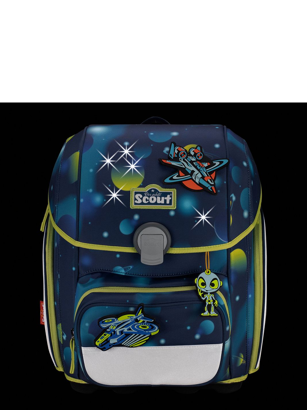 Scout Genius LED Set di borse per la scuola 4 pezzi Scout Genius LED Set di borse per la scuola 4 pezzi