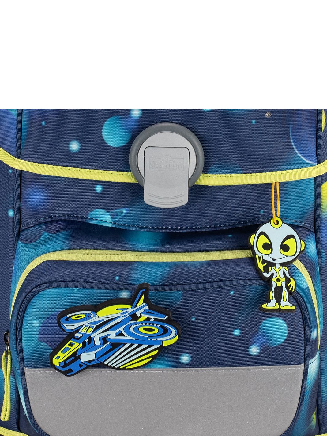 Scout Genius LED Set di borse per la scuola 4 pezzi Scout Genius LED Set di borse per la scuola 4 pezzi