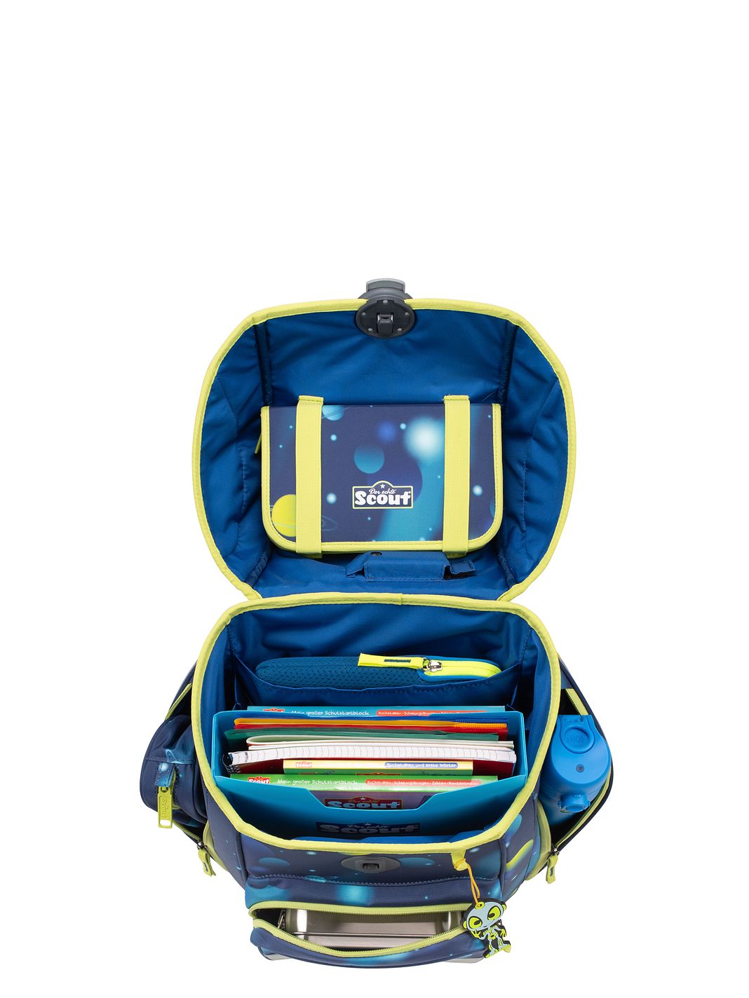Scout Genius LED Set di borse per la scuola 4 pezzi Scout Genius LED Set di borse per la scuola 4 pezzi