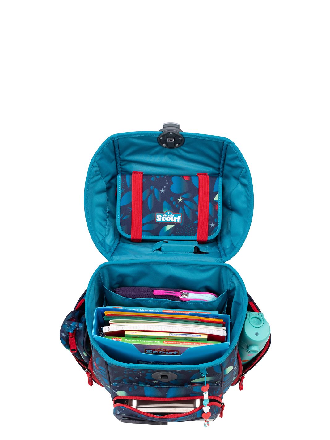 Scout Genius LED Set di borse per la scuola 4 pezzi
