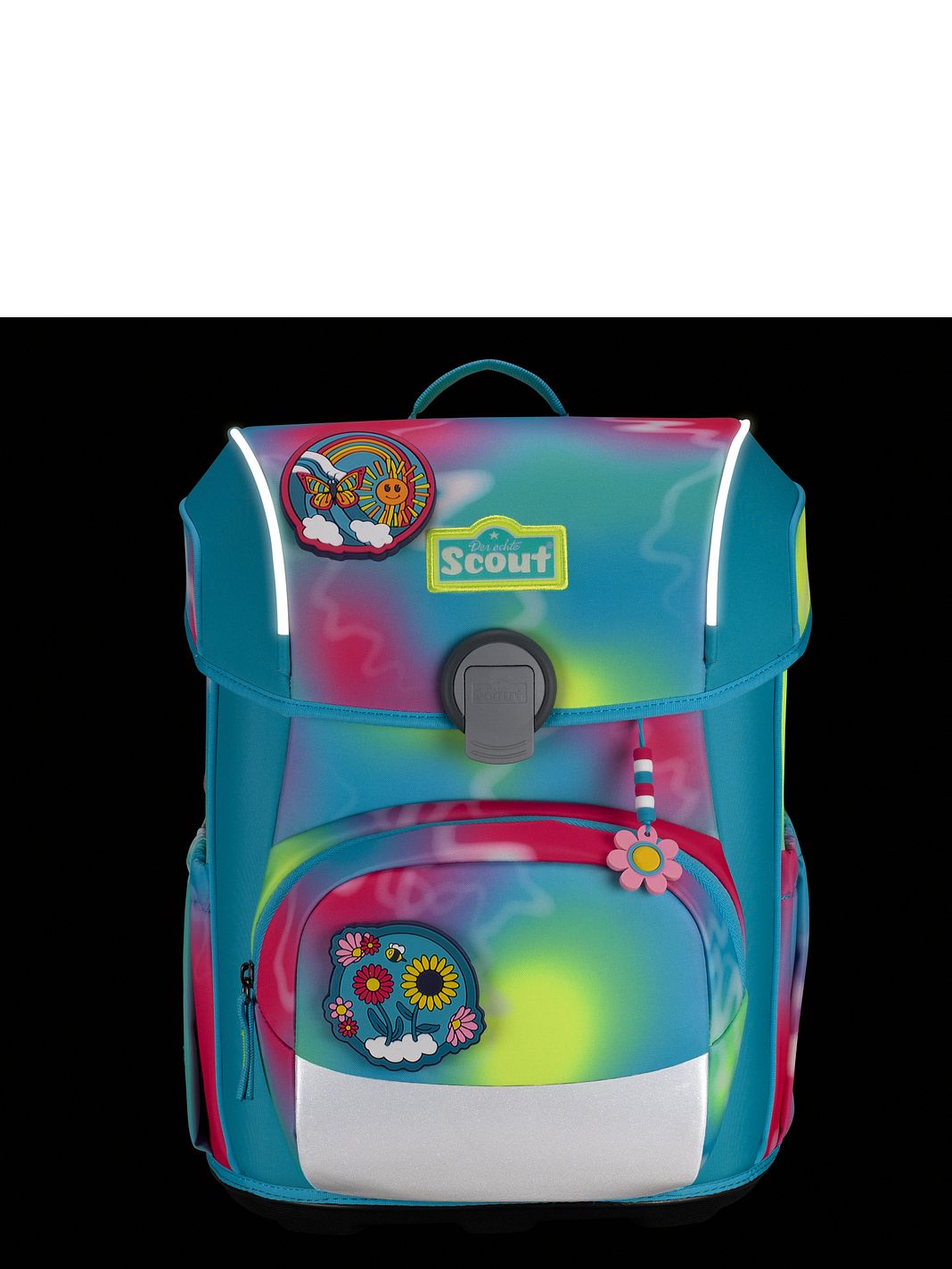 Scout Neo Exklusiv Safety Light Juego de mochilas escolares 5 piezas
