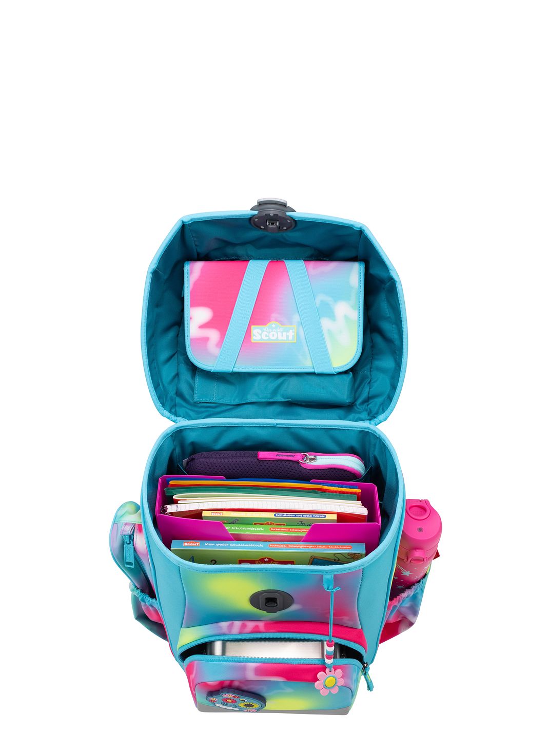 Scout Neo Exklusiv Safety Light Juego de mochilas escolares 5 piezas
