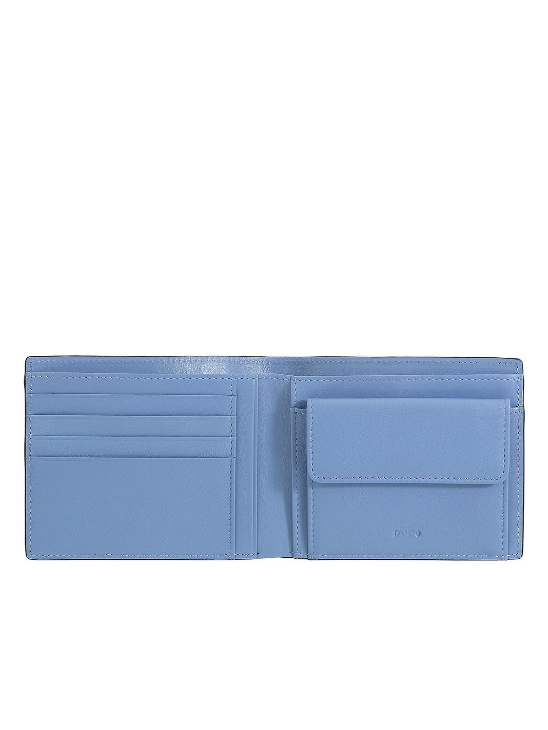DuDu Up Portafoglio Vera Pelle 12.5 cm