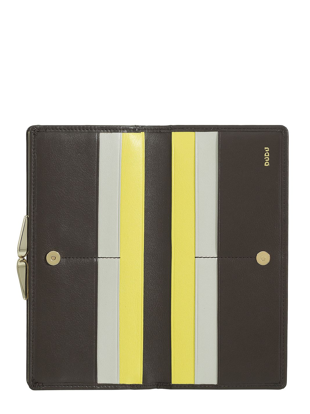 DuDu Portafoglio Protezione RFID Vera Pelle 19.5 cm