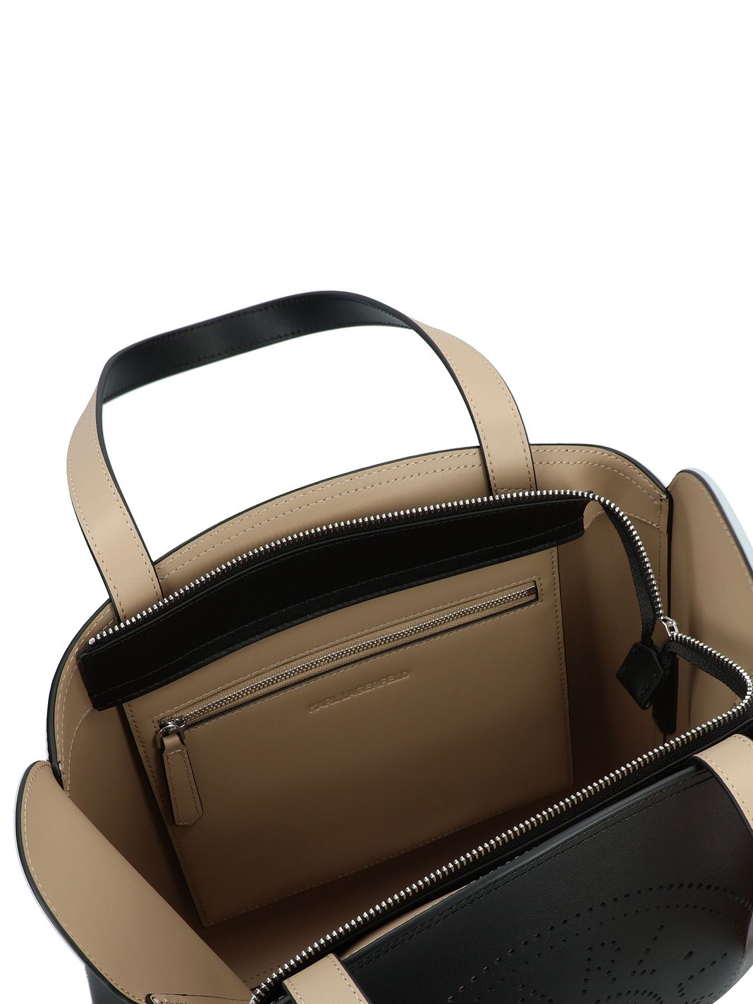Karl Lagerfeld Circle Borsa shopper Vera Pelle 37 cm