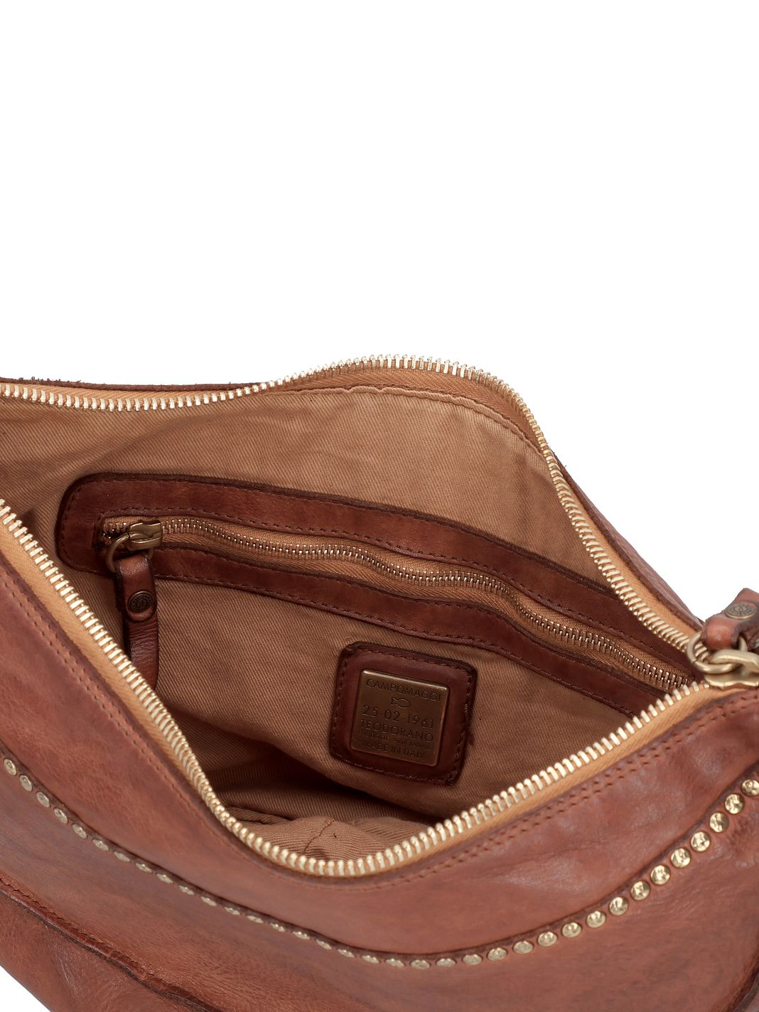Campomaggi Kura Borsa a tracolla Vera Pelle 38 cm Campomaggi Kura Borsa a tracolla Vera Pelle 38 cm
