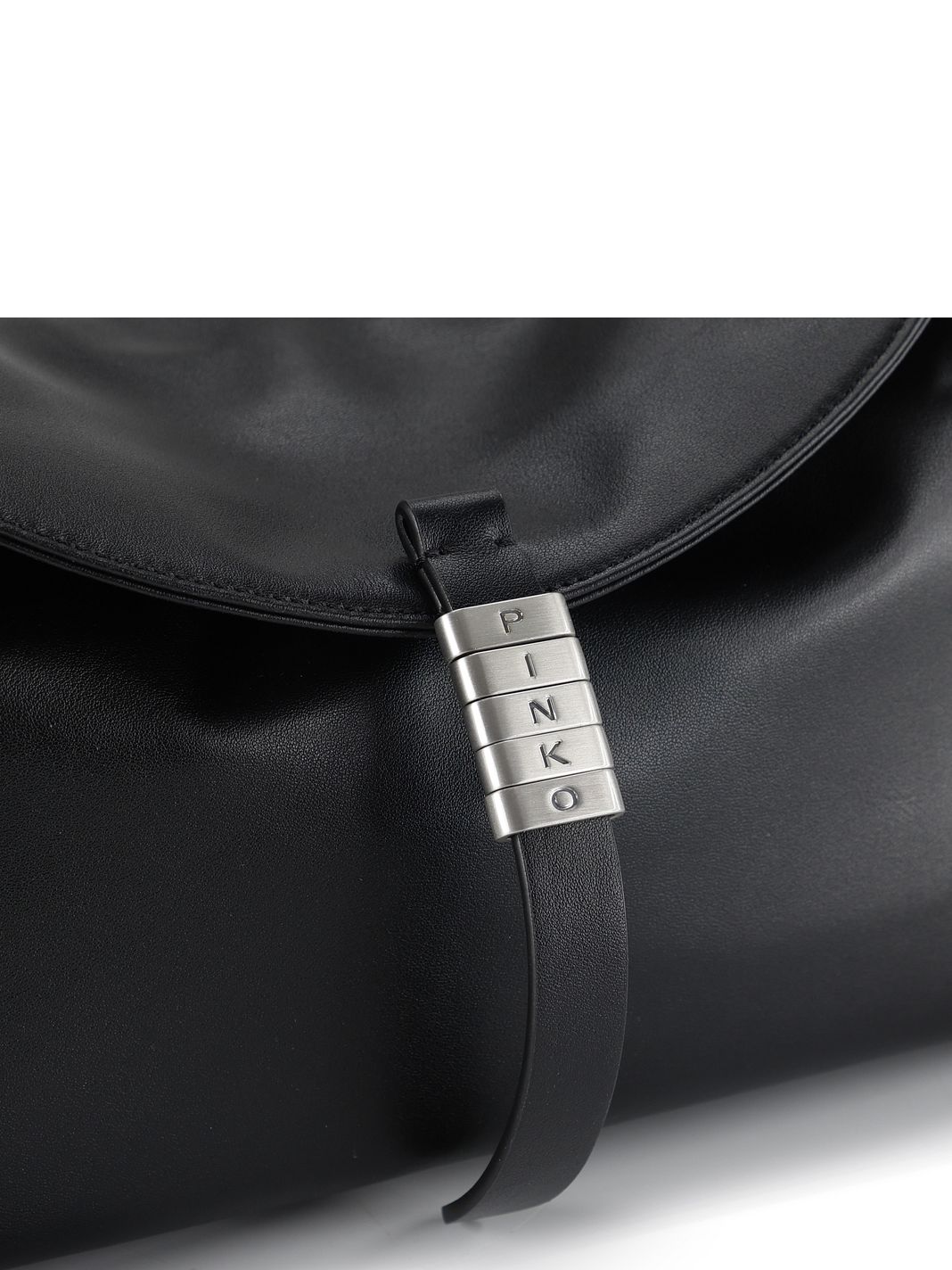 PINKO New Saddle Borsa a spalla Vera Pelle 32 cm PINKO New Saddle Borsa a spalla Vera Pelle 32 cm