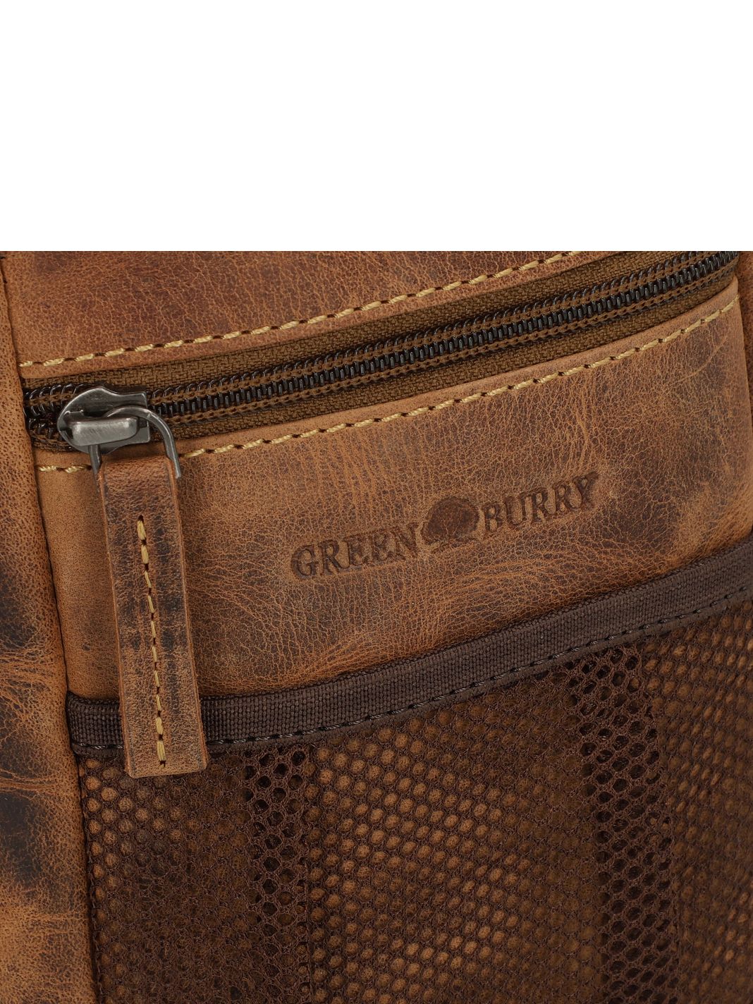 Greenburry Vintage Mini Borsa Borsa a tracolla Vera Pelle 13 cm Greenburry Vintage Mini Borsa Borsa a tracolla Vera Pelle 13 cm