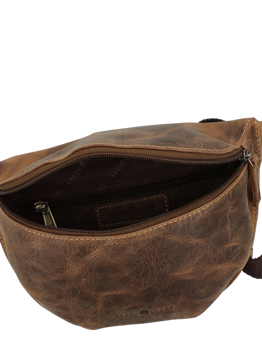 Greenburry Vintage Bæltetaske Læder 26 cm