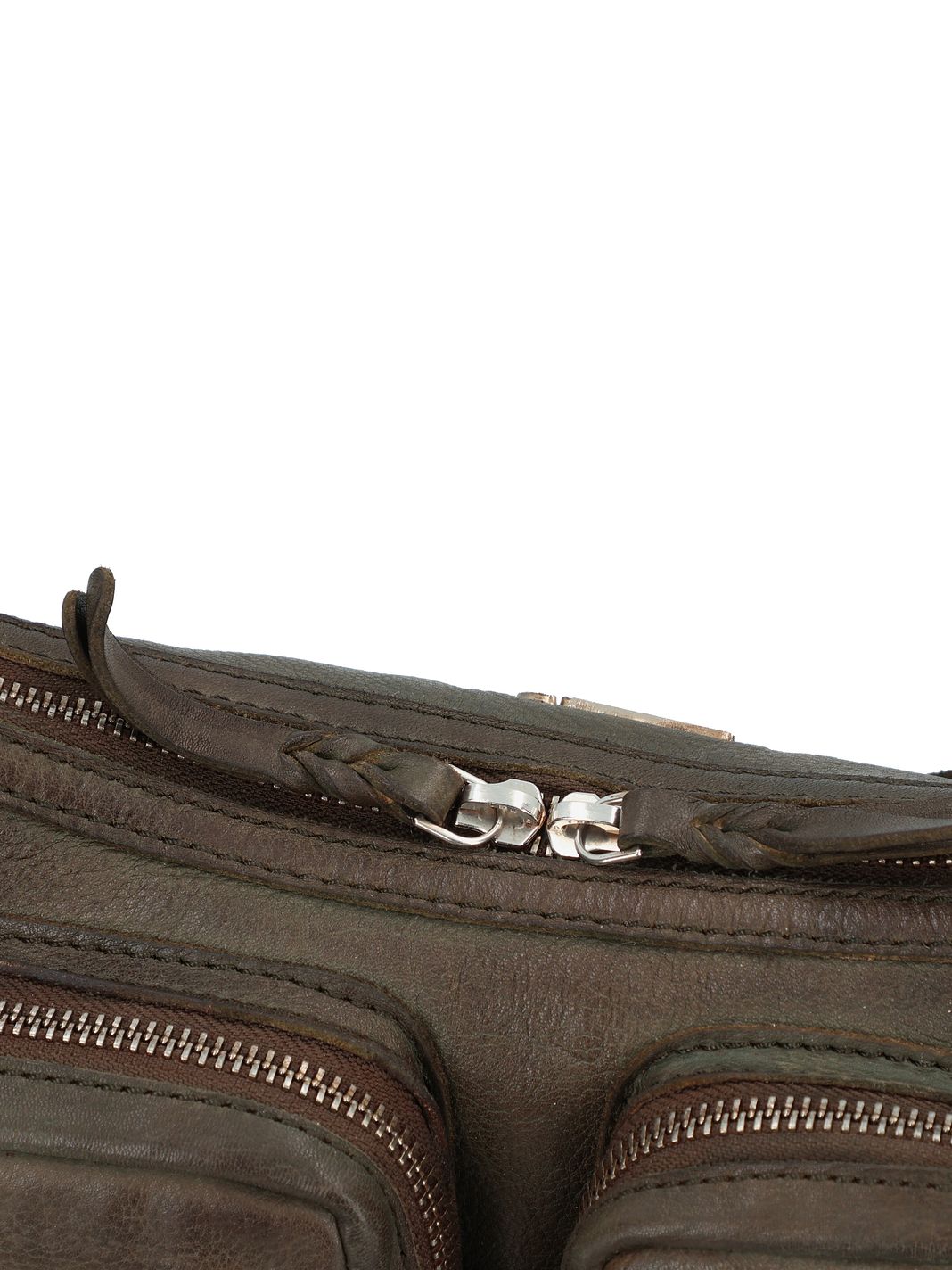Taschendieb Wien Salvatorianerplatz Borsa a tracolla Vera Pelle 24 cm