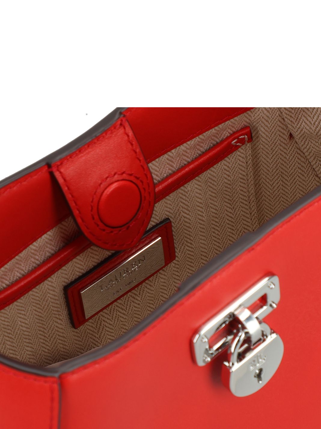 Lauren Ralph Lauren Tanner Mini Borsa Borsa a tracolla Vera Pelle 16 cm Lauren Ralph Lauren Tanner Mini Borsa Borsa a tracolla Vera Pelle 16 cm