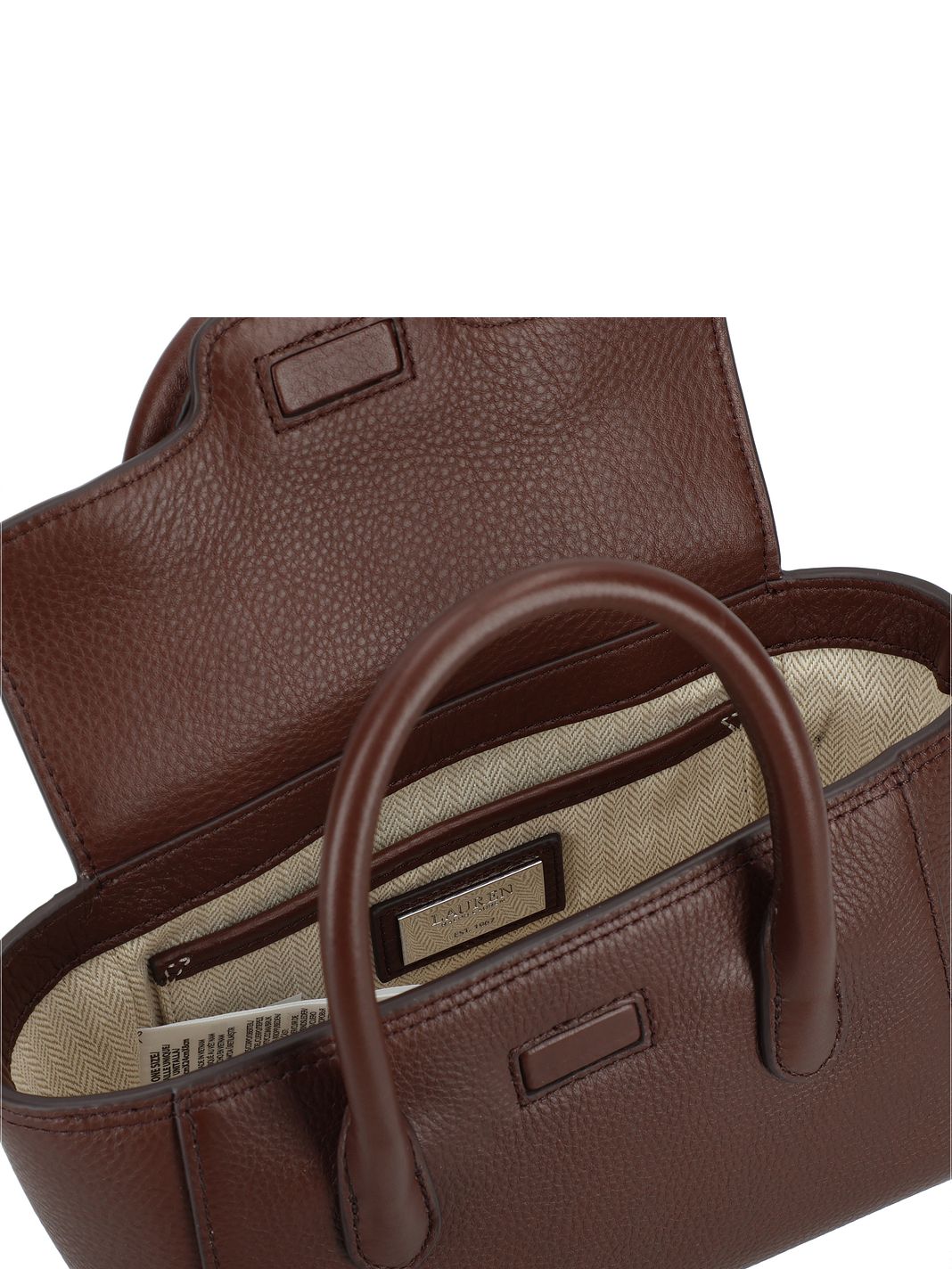 Lauren Ralph Lauren Tanner Borsa shopper Vera Pelle 23.5 cm Lauren Ralph Lauren Tanner Borsa shopper Vera Pelle 23.5 cm