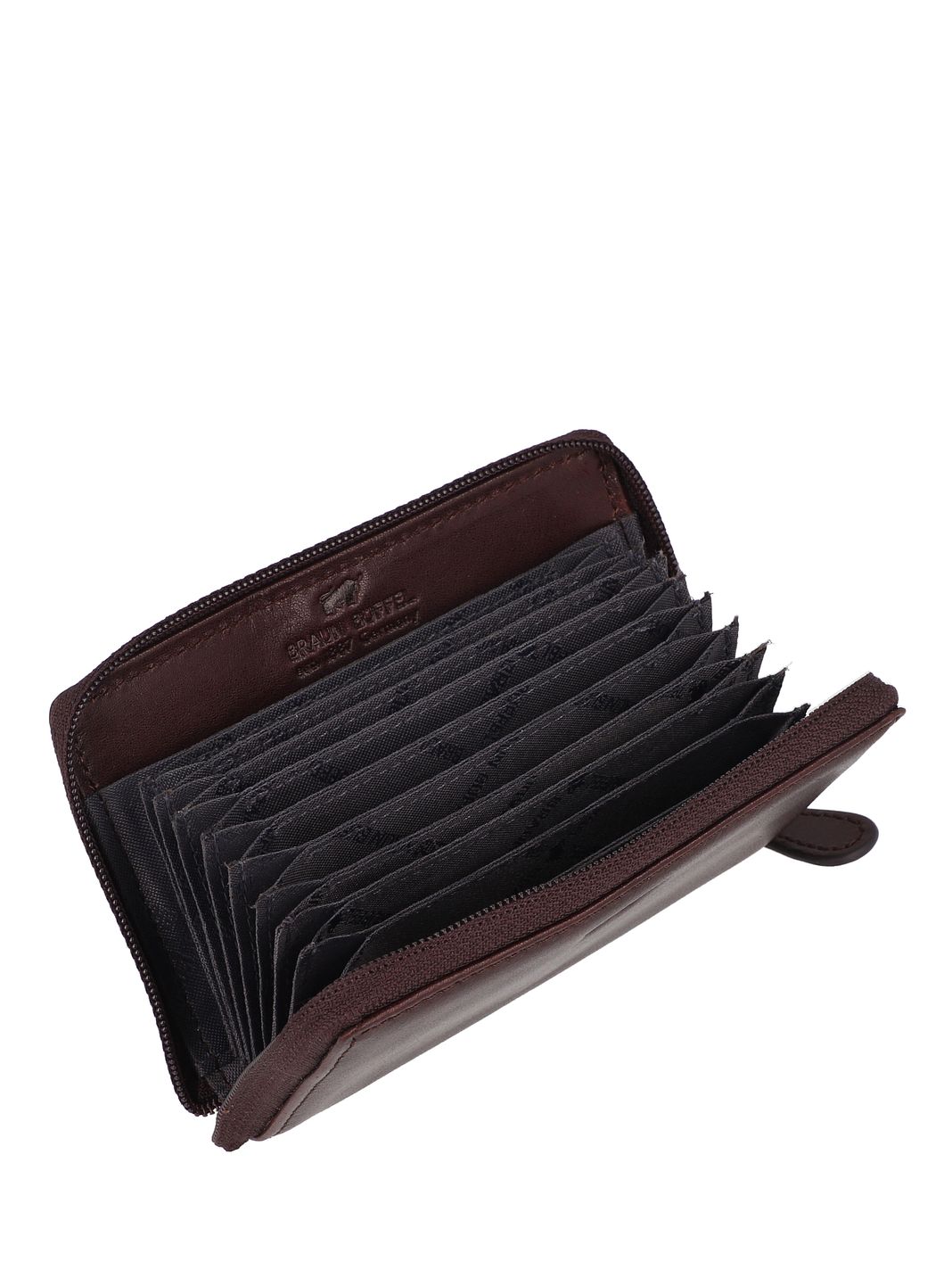 Braun Büffel Arezzo Custodia per carta di credito Protezione RFID Vera Pelle 11.5 cm Braun Büffel Arezzo Custodia per carta di credito Protezione RFID Vera Pelle 11.5 cm