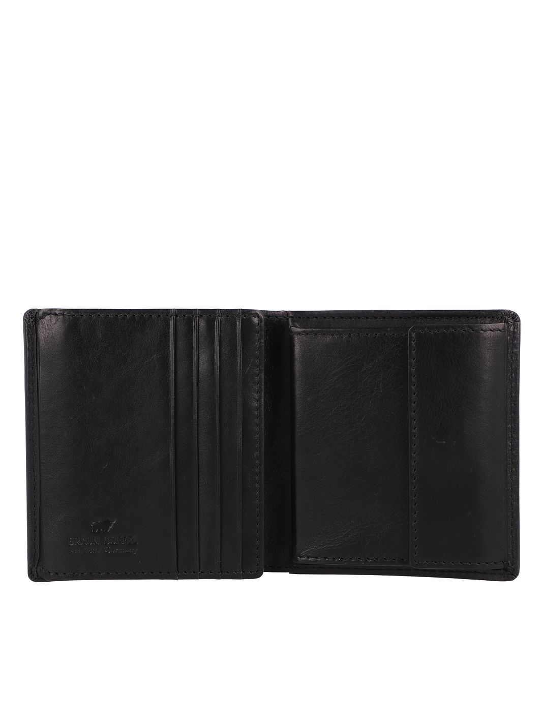Braun Büffel Arezzo Portafoglio Protezione RFID Vera Pelle 9.5 cm Braun Büffel Arezzo Portafoglio Protezione RFID Vera Pelle 9.5 cm