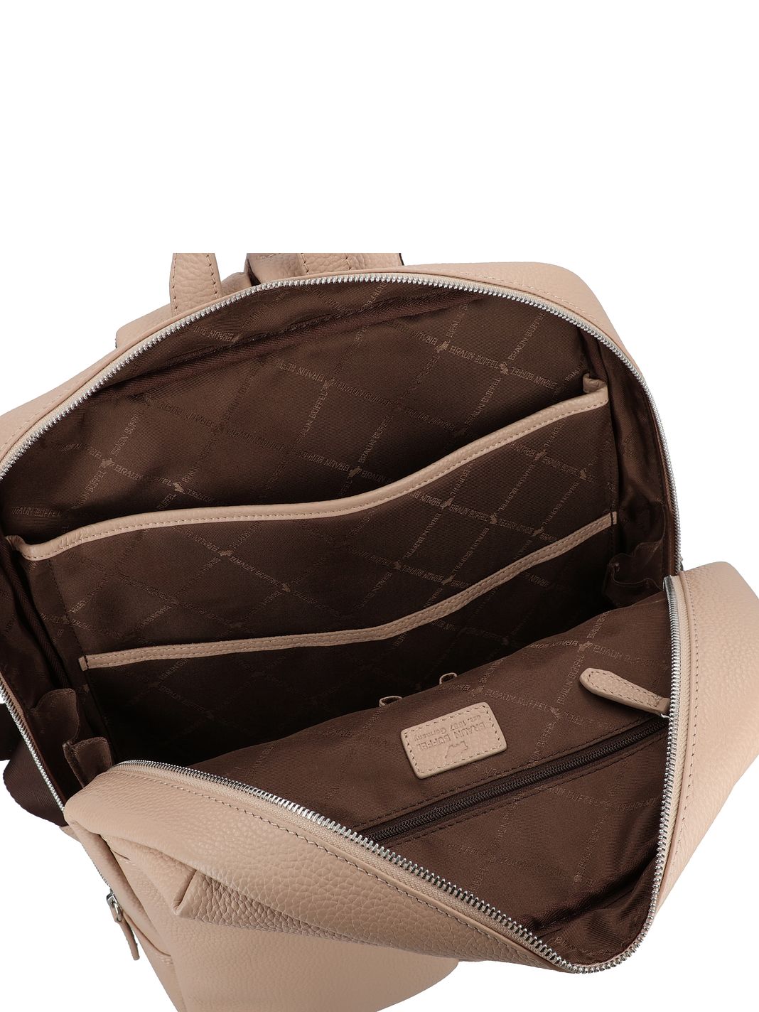 Braun Büffel Hanna Zaino da lavoro M Vera Pelle 40 cm Vano porta PC Braun Büffel Hanna Zaino da lavoro M Vera Pelle 40 cm Vano porta PC