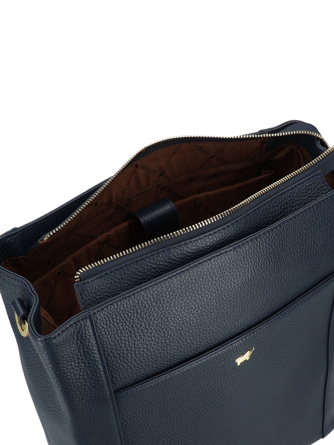 Braun Büffel Hanna Borsa a spalla Vera Pelle 34 cm Vano porta PC Braun Büffel Hanna Borsa a spalla Vera Pelle 34 cm Vano porta PC